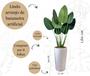 Imagem de Planta Artificial Bananeira Com Vaso Cone Polietileno Grande