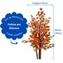 Imagem de Planta Artificial Ficus Outono Lira Sem Vaso Decoração