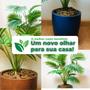Imagem de Planta Artificial Palmeira Com Vaso Polietileno Completo
