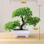 Imagem de Planta Artificial Vaso Bonsai Artificial Plástico Decoração