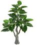 Imagem de Planta Árvore Artificial Alocásia Real Toque X42 Verde 1,20m