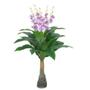 Imagem de Planta Árvore Artificial Orquídea Branco Beauty 98cm