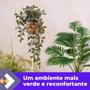 Imagem de Planta Árvore Artificial Palmeira Areca Real Toque Verde 75cm