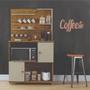 Imagem de Plaquinha Decorativa Coffe Em Mdf Natural