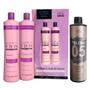 Imagem de Plástica dos Fios Kit Sh e Cd 1L + Wess OX 5 Volumes 900ml