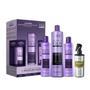 Imagem de Plástica dos Fios Kit Sh+Mask+Selagem+Wess WeWish Blond260ml