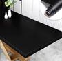 Imagem de Plástico Adesivo Para Decoração Preto Rolo 45Cmx10M 80Mic - Leonora