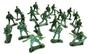 Imagem de Plástico clássico sortido soldados de brinquedo, figuras de ação de soldado de brinquedo (144 Piece Pack)