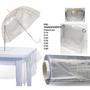 Imagem de Plástico PVC Transparente 0.10 Mm 1.40x05 Metros Com Papel