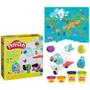 Imagem de Play Doh Starters Kit Inicial Avião Explorador F8804 Hasbro