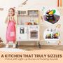 Imagem de Play Kitchen Tinysure para crianças a partir de 3 anos com luzes e sons