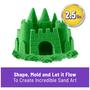 Imagem de Play Sand Kinetic Sand Green 1,13 kg para crianças a partir de 3 anos com bolsa