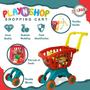 Imagem de Playkidz Toy Shopping Cart Play Set, Brinquedos de Comida Plástica, Play Set Interativo, Educativo & Pretend Play Fun, Ages 3+ (Carrinho de Compras Deluxe)