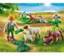 Imagem de Playmobil Country Fazenda - Fazendeira Com Animais  31 peças