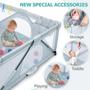 Imagem de Playpen Dobrável OCATO para Bebês e Crianças Pequenas - com Acessórios