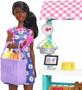 Imagem de Playset Barbie Careers Farmers Market com boneca morena