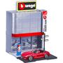 Imagem de Playset c/ Miniatura -1:43 - Mercedes-Benz SLS AMF Roadster - Concecionária - Bburago 31500