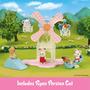 Imagem de Playset Casa de Bonecas Calico Critters Baby Windmill Park com Gato Persa
