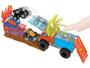 Imagem de Playset Hot Wheels Monster Trucks Arena de - Demolição Color Shifter Mattel 16 Peças