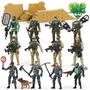 Imagem de Playset Militar com 16 Figuras e Acessórios de Combate