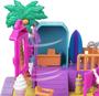 Imagem de Playset Pollyville Praia do Sol, Micro Boneca, Figura Animal Ótimo Presente 4+