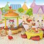 Imagem de Playset Suporte de Hambúrguer Calico Critters com Pai Gato Latte