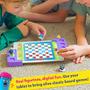 Imagem de PlayShifu Interactive Kids Board Games - Tacto Classics (Kit + App)  Jogos de Tabuleiro 4in1 - Damas, Escadas, Ludo, Tic Tac Toe   Noite de Jogos em Família Presentes de aniversário para idades 4+ (Tablet não incluído)