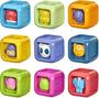 Imagem de Playskool Critter Building Blocks, Toddler e Baby Toy Blocks para idades de 6 meses ou mais (Amazon Exclusive)