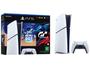 Imagem de PlayStation 5 Slim Edição Digital 1TB 1 Controle Branco Sony com 2 Jogos