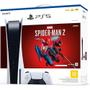 Imagem de PlayStation 5 Standard Edition Branco + Marvels Spider Man 2 + Controle Sem Fio Dualsense Branco