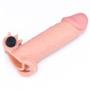 Imagem de Pleasure X-Tender Series  Capa Peniana Extensora com Vibro  Lovetoy  17,5 x 4 cm