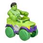 Imagem de Plk spidey figura hulk e veículo - hasbro f3989