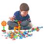 Imagem de Plokt Brinquedo Montar Encaixe Educativo Criativo 200 Peças Brincadeira Divertida Criança