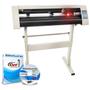 Imagem de Plotter de Recorte Profissional 72cm com Mira Laser Software Signmaster GT501- Lorben