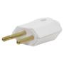 Imagem de Plug 2P+T 10A Macho Branco Pezzi