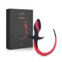 Imagem de Plug Anal Aveludado com Rabinho 29x3,1cm  Gecko Essence Toys