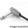 Imagem de Plug Conector P10 Mono Em L Modelo Cachimbo Qualidade