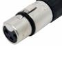 Imagem de Plug Conector Xlr Canon Femea 3 Pinos Metal Niquelado Sa2x