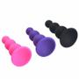 Imagem de  Plug Escalonado em silicone ROSA Tamanho P - 7,5x2,7 - SEXY IMPORT