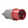 Imagem de Plug Industrial Soprano 2P+T IP44 32A 380440Vca Vermelho