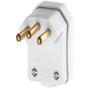 Imagem de Plug Macho 90 Prensa Cabo 2p+t 20a Branco 2056 - Perlex