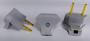 Imagem de Plug Macho Triangular Voltim 2P 20A Cinza Kit 70 Un No Pote