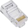 Imagem de Plug Modular Para Computador Mxt Rj45 (8X8) Para Cat 5E - Pacote Com 50