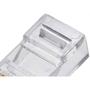 Imagem de Plug Modular Para Computador Mxt Rj45 (8X8) Para Cat 5E - Pacote Com 50