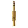 Imagem de Plug P-10 Stereo 6,35Mm Dourado Com Mola 603 - Kit C/10