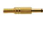 Imagem de Plug P-10 Stereo 6,35Mm Dourado Com Mola 603 - Kit C/10