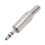 Imagem de Plug P2 Stereo Metalico com Mola