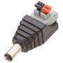 Imagem de Plug P4 2,1mm Macho C/ Borne Engate Rapido Emb 10 Pçs