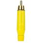 Imagem de Plug RCA Macho ACPR-YEL, Amarelo - Amphenol