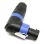 Imagem de Plug Speak-on 4 Polos 90 graus Macho em L PGSP0005 Com trava
